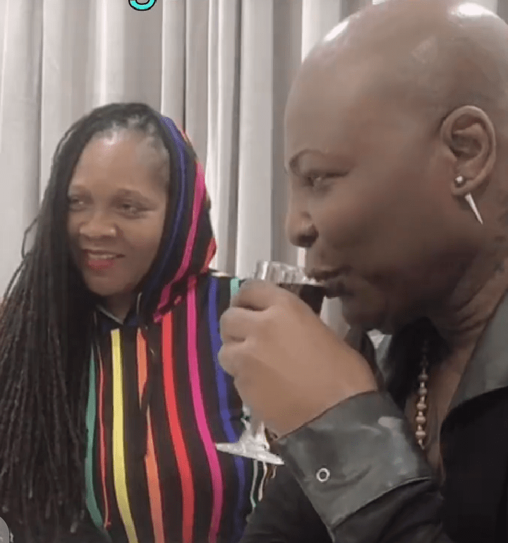 Nigerian show promoter, Charly Boy and his wife