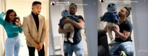 Actor, Mike Godson Spends Time With Son In the UK