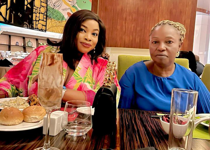 I Became Your Husband The Minute We Lost Dad- Georgina Ibeh Says As She Celebrates Mom's Birthday